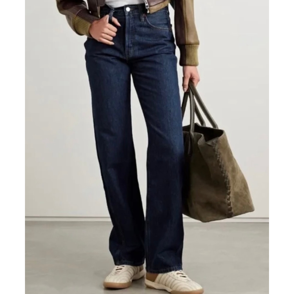 New Re/Done Straight Leg Jeans Size 29, Loose fit Straight Leg, 90's Button Fly